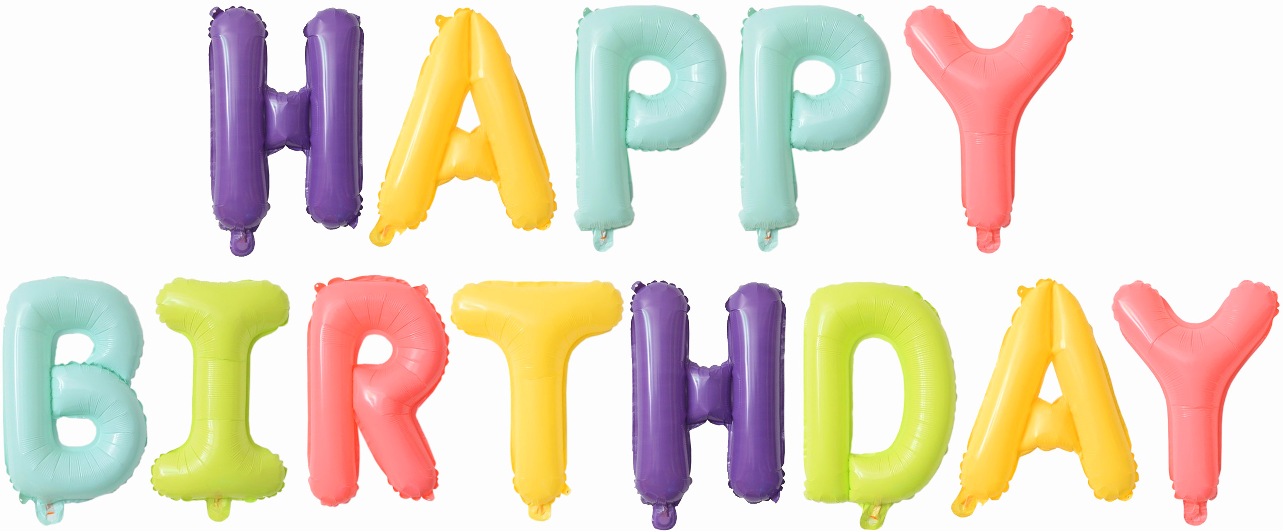 Надпись Happy Birthday Ассорти Макарунс