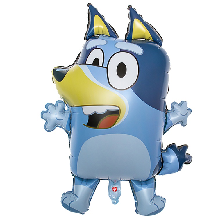 Фольгированный, Собака Блуи голубой (71 см)