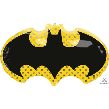 Фольгированная фигура Бэтман логотип (74 см)