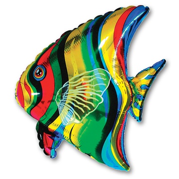 Фольгированный шар, Тропическая рыба (67 см)