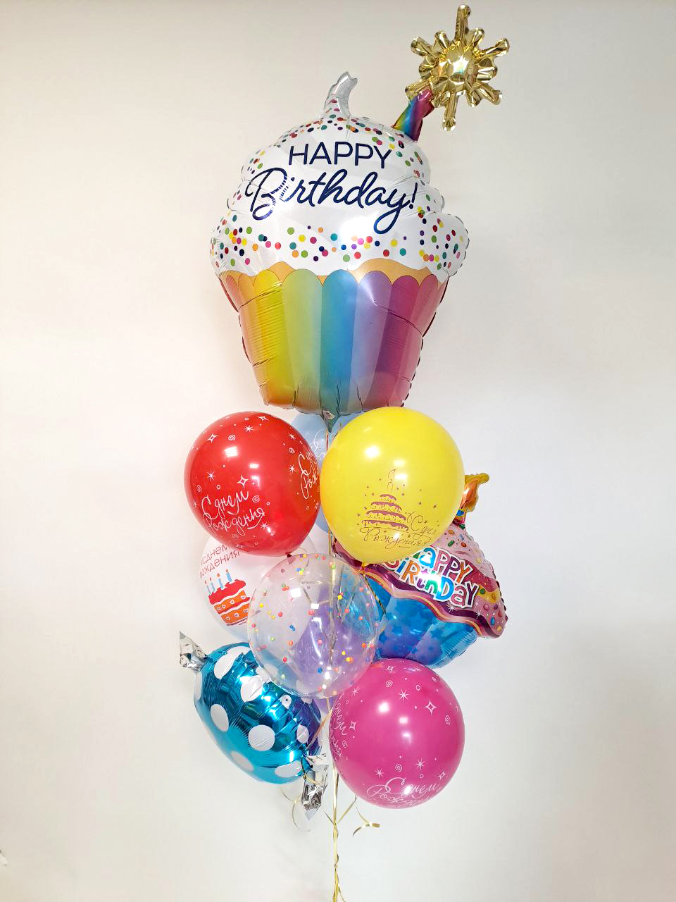 Фонтан "Сладкий день рождения"