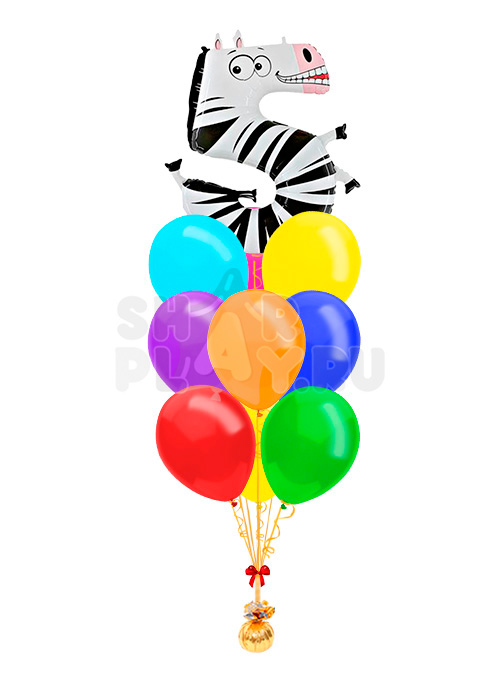 Фонтан "Цифра 5 Зебра"