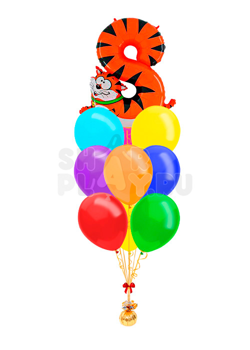 Фонтан "Цифра 8 Кот"