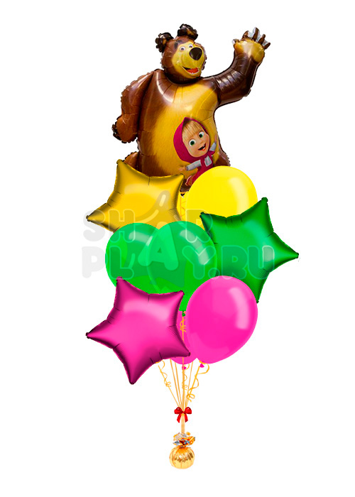 Фонтан "Медведь и Маша"