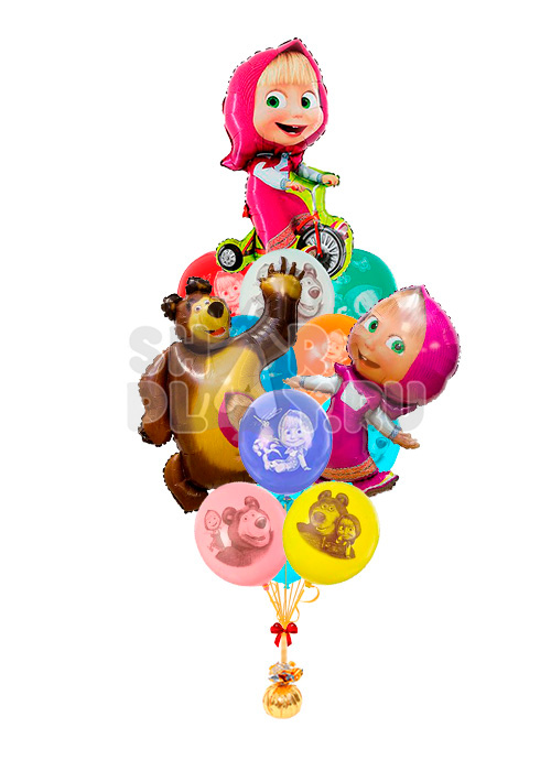 Фонтан "Маша и Медведь"