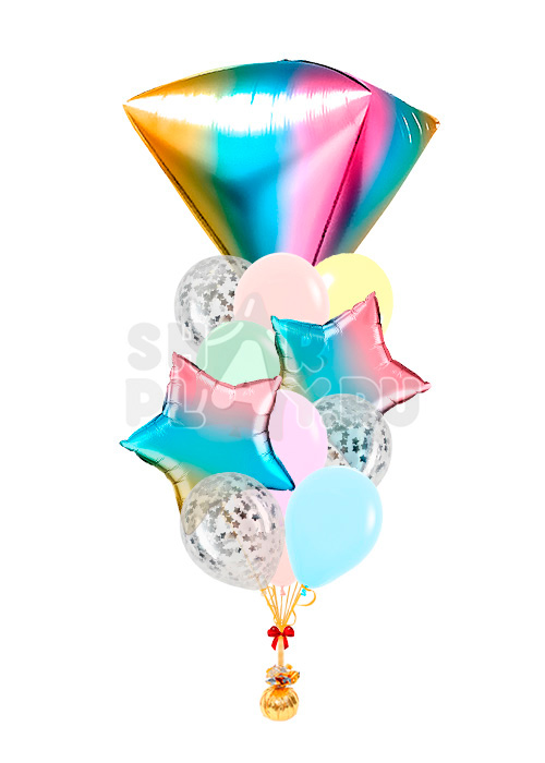 Фонтан "Радужный алмаз"