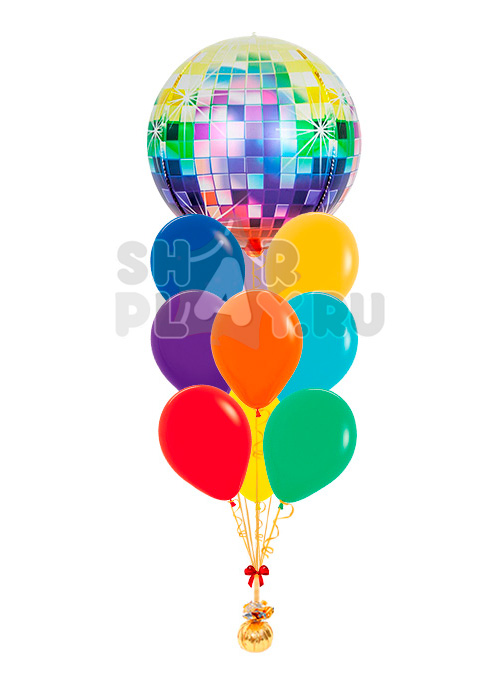 Фонтан "Сверкающее диско"