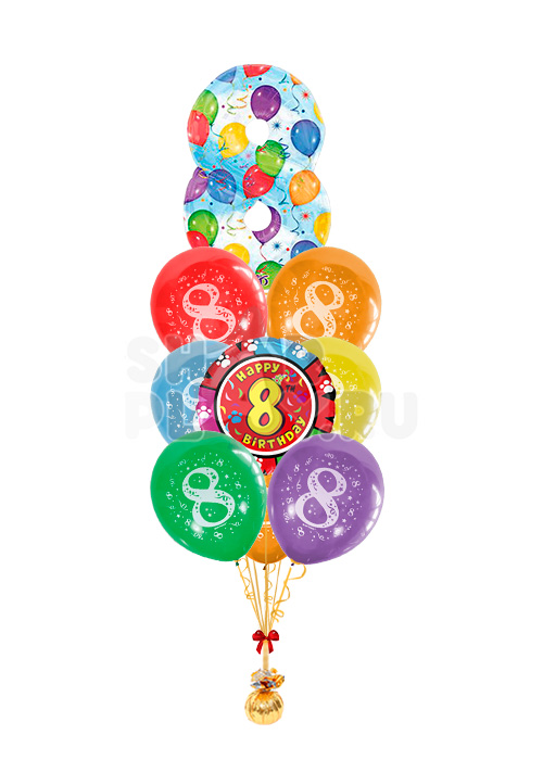 Фонтан "Дизайнерская цифра 8"