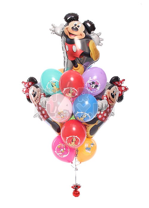 Фонтан "Микки Маус и Минни Маус"