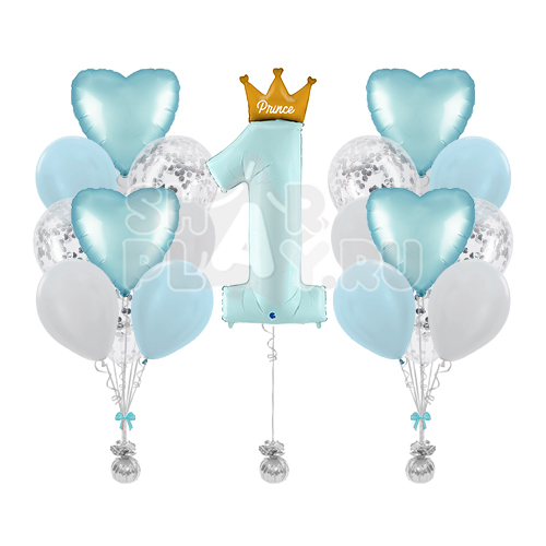 Готовое оформление "Набор 1 с короной Принц"