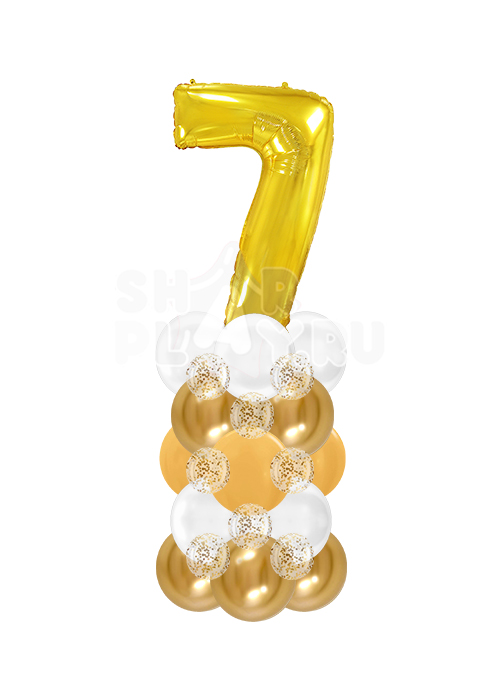 Стойка "Цифра в золоте" (185 см)