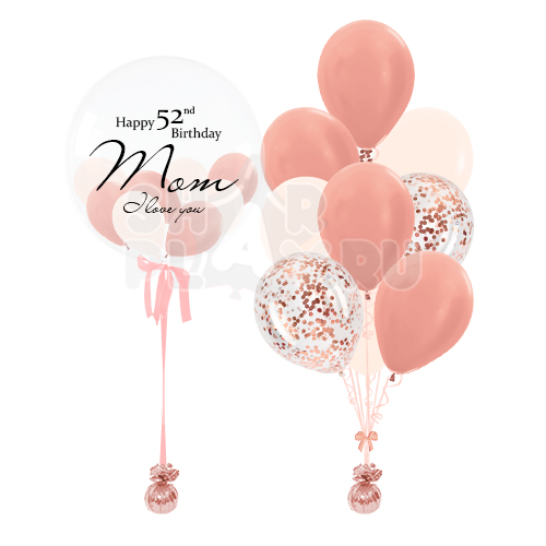 Готовое оформление "Нежное поздравление"