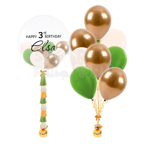 Готовое оформление "С Днем Рождения (Ваше имя)"