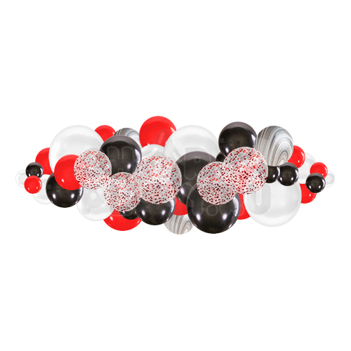 Разнокалиберная гирлянда "Яркий праздник" (1 метр)