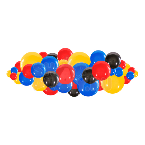 Разнокалиберная гирлянда "Вечеринка" (1 метр)