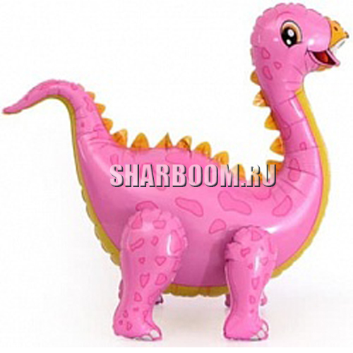 Ходячая фигура Стегозавр, Розовый (91 см)