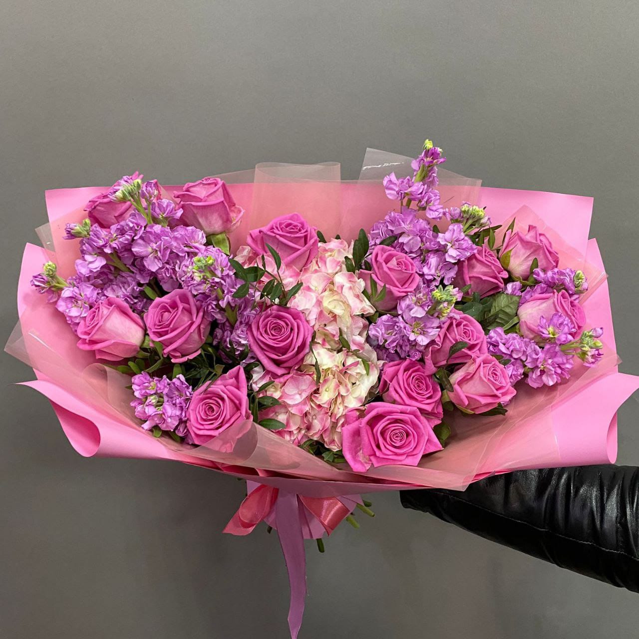 Розовый Букет Микс