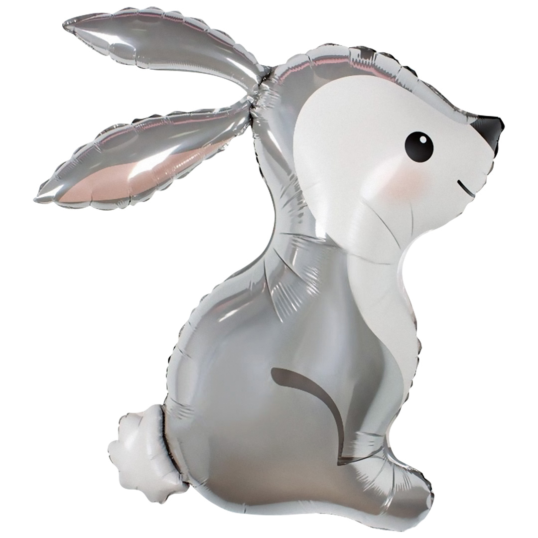 Шар (31''/79 см) Фигура, Лесной Заяц, 1 шт.