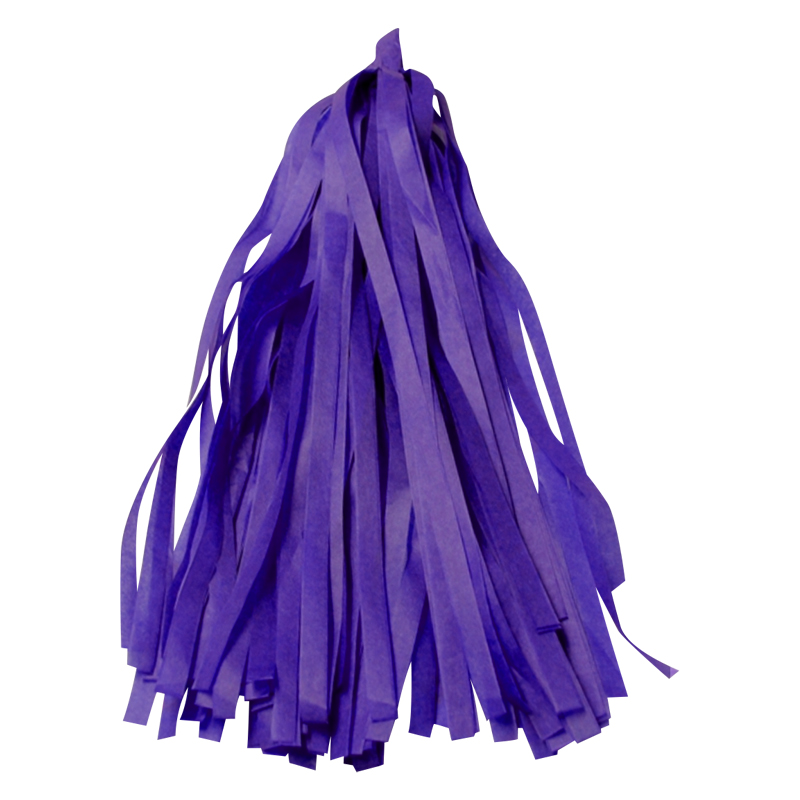 Гирлянда Тассел, Фиолетовый, 35*12 см, 12 листов.