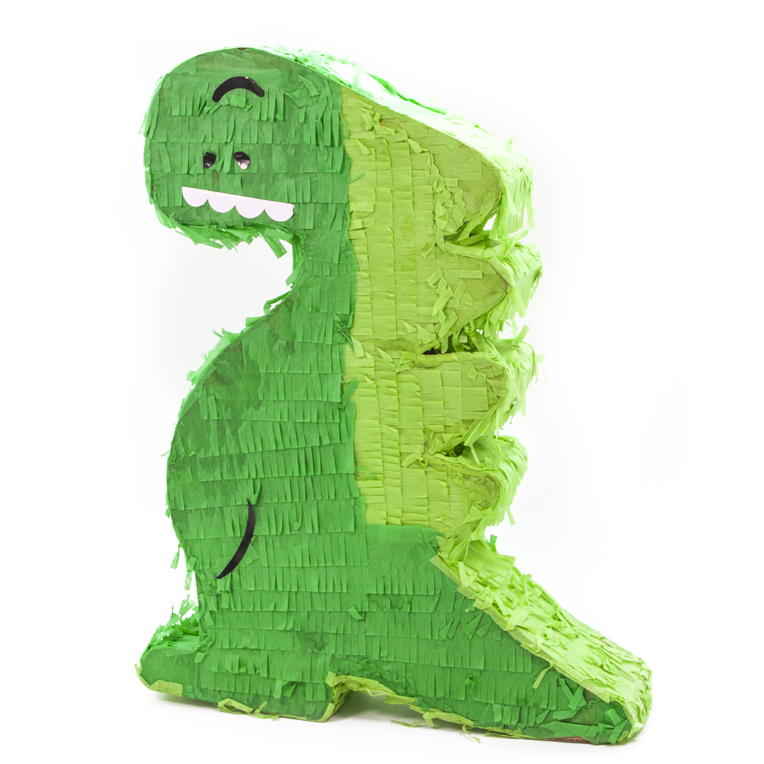Пиньята Фигура, Динозавр, Зеленый, 35*43 см, 1 шт.